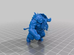 Chaos Dwarf Minotaur - Anvils of Doom