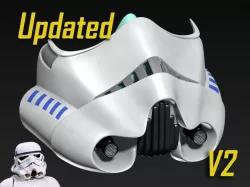 COVID-19 Mask Cap, Stormtrooper Edition