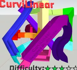 Custom Printable Perplexus - "CurviLinear" 