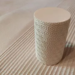 Cylinder textured box - Remix without thread