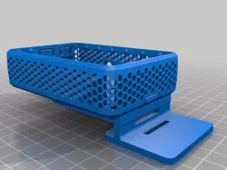FlashForge Creator Pro Pi4 Hex Case on Spool Holder