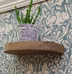Floating Shelf Keyhole