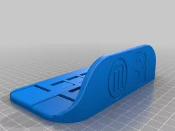 Free hand door handle