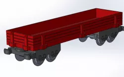 Freight wagon for LEGO train