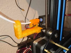 Geeetech A10 Filament runout sensor - Geared Extruder