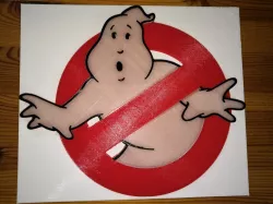 Ghostbusters Logo Plate