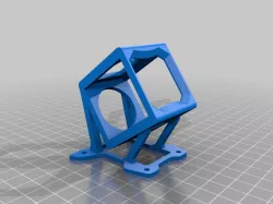 GoPro Session 4/5 mount for GepRC LC7 Crocodile frame