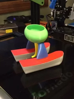 Gravity Powered Toy Boat