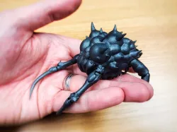 Half-Life Alyx Armored Headcrab Articulated Keyring
