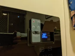 Heater Light Cover & Remote Holder