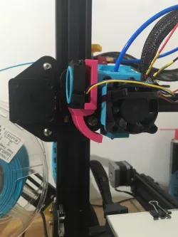 Heavy Duty Radial Stock Fan Mount Creality for Left Side