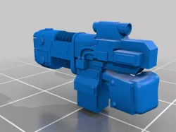 Heavy Space Knight Lightning Gun