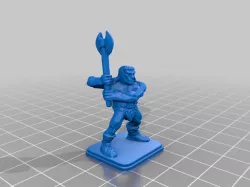 HeroQuest Barbarian Battle Axe