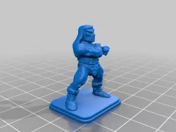 HeroQuest Barbarian Unarmed