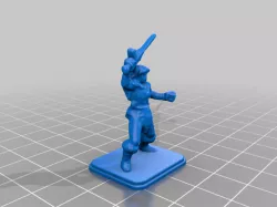 HeroQuest Female Barbarian Long Sword 1