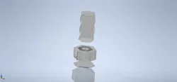 Hexagon Lampe