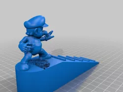 High-Res Super Mario  door stop