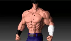 HOKUTO NO KEN-KENSHIRO-KEN IL GUERRIERO STL NEW CARTOON