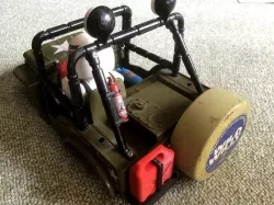 Jerry can for Wild Willy 2 and other 1/10 scale RC car