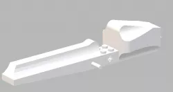 Lego Star Wars BARC speeder base WIP