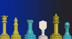 Low Poly Chess Pieces