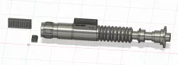 Luke skywalkers light saber