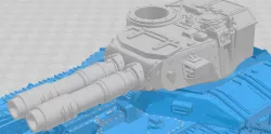 Macharius  turret - WH40k