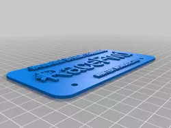 My Customizeplated Canadian License Plate (All Provinces and Territories)