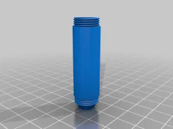 Open 3D fountain pen body mini & standard with screw post back