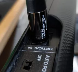 Optical Audio Cable Door