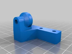 Palette 2 Teflon Tube Clip for Creality Ender 5 Plus (+ other Ender models) with all-metal extruder