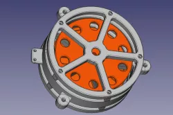 Permanent Magnet electric generator (alternator)