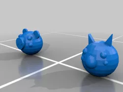 (Piggy) Foxy and Piggy Lego Heads