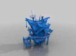 Pirate safehouse - terrain