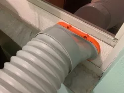 Portable AC Window Vent Adapter