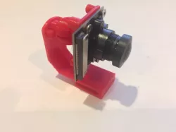 Raspberry Pi Camera Swivel Mount with 3mm Clip
