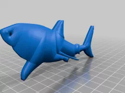 shark keychain