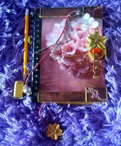 Sketchbook decoration kit in japanese style
