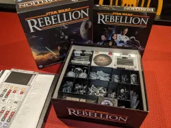 Star Wars Rebellion With Rise Of The Empire Board Game Box Insert Organizer