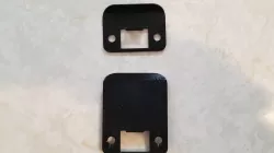Strike Plate (Parametric - Fusion 360)