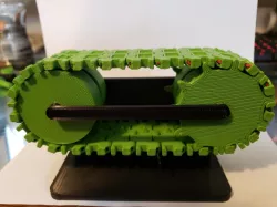 Tank Tracks Desktop Toy