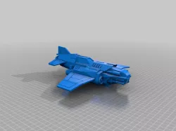 Thunder Lightning Heavy Fighter Bomber Merged