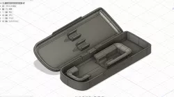 TS80 Soldering iron Case with Lipo Battery adapter