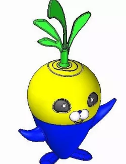 Tunip from The Octonauts