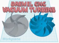 Turbine update for Dremel CNC Vacuum