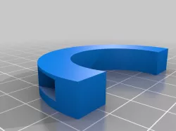 USB Holder vor Vesa stand