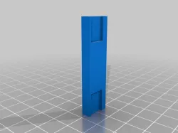 WS2812 LED holder for curved screens