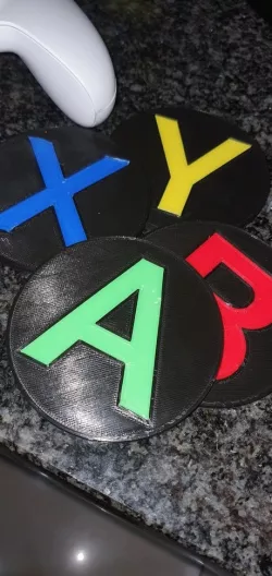 Xbox control coasters