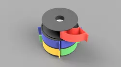 YASDD - Yet Another Spool Drawer Design (Parametric/Customizable)