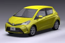 2014 Toyota Vitz 3D model